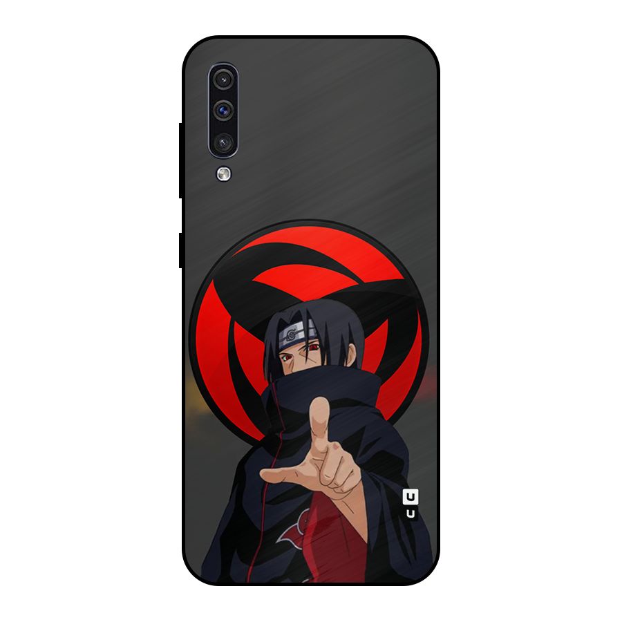 Itachi Uchiha With sharingan Metal Back Case for Galaxy A30s