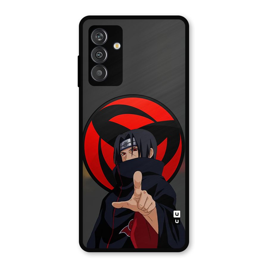 Itachi Uchiha With sharingan Metal Back Case for Galaxy M14 5G
