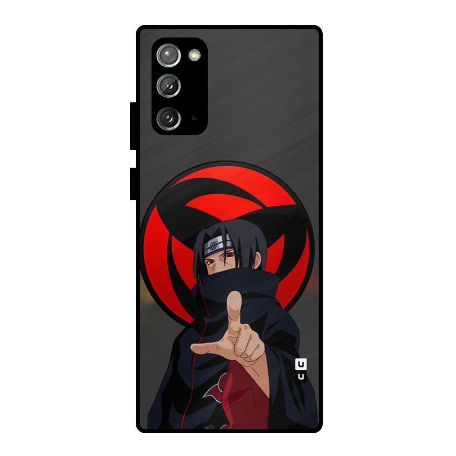 Itachi Uchiha With sharingan Metal Back Case for Galaxy Note 20