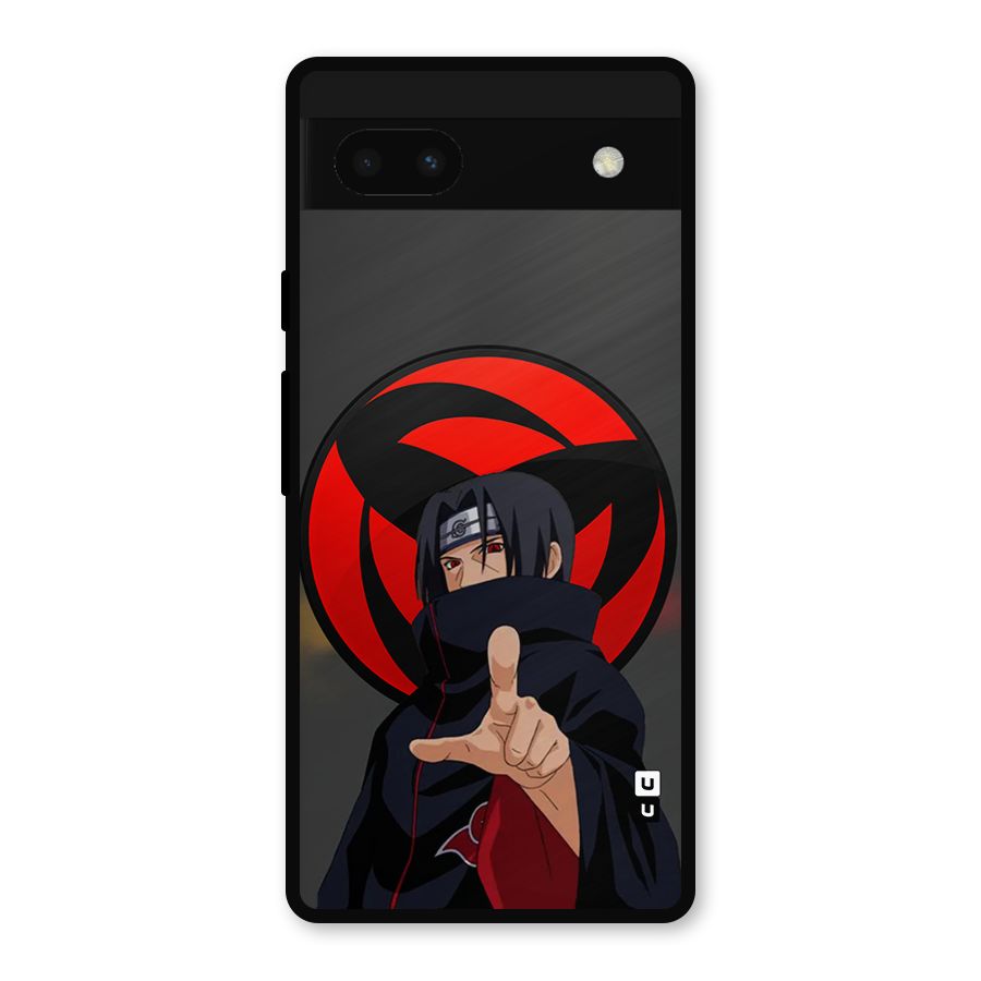 Itachi Uchiha With sharingan Metal Back Case for Google Pixel 6a