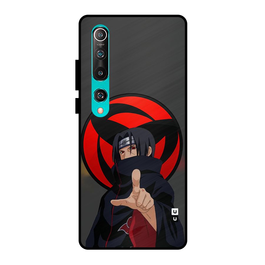 Itachi Uchiha With sharingan Metal Back Case for Mi 10