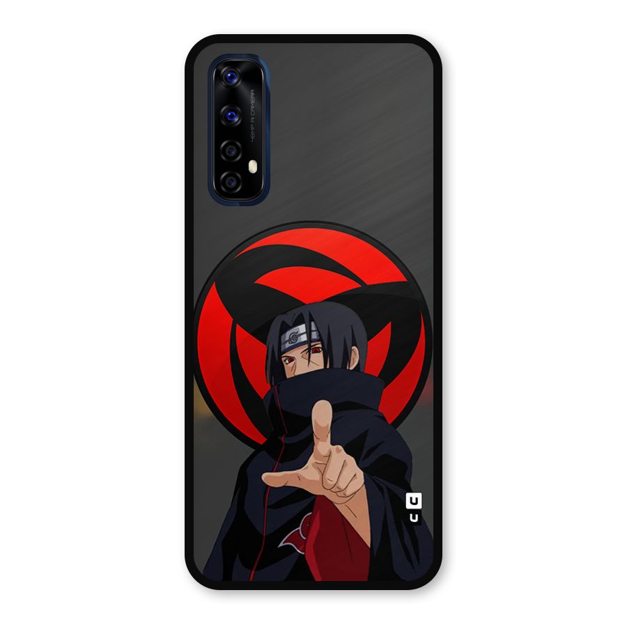 Itachi Uchiha With sharingan Metal Back Case for Realme 7