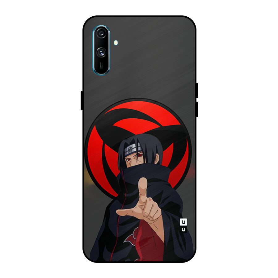Itachi Uchiha With sharingan Metal Back Case for Realme C3
