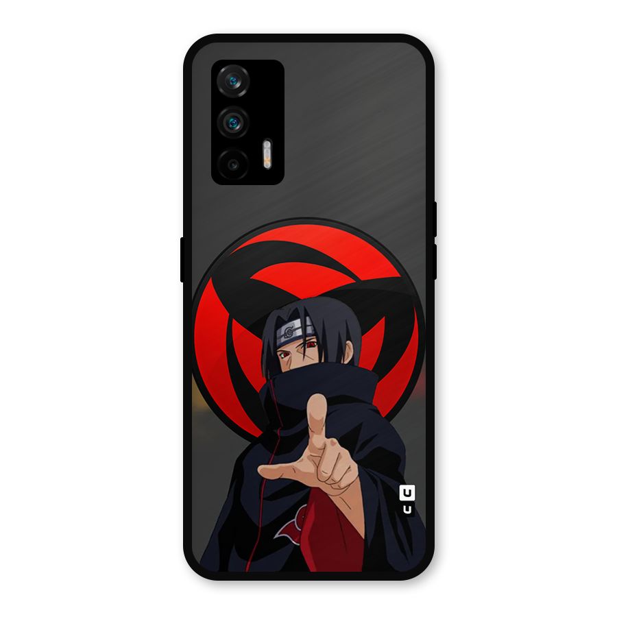 Itachi Uchiha With sharingan Metal Back Case for Realme GT 5G