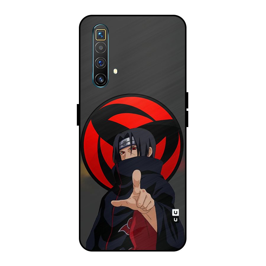 Itachi Uchiha With sharingan Metal Back Case for Realme X3 SuperZoom