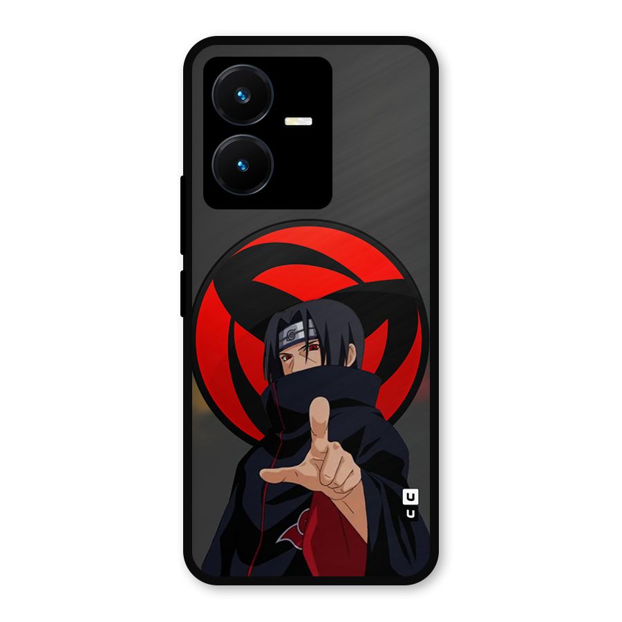 Itachi Uchiha With sharingan Metal Back Case for Vivo Y22
