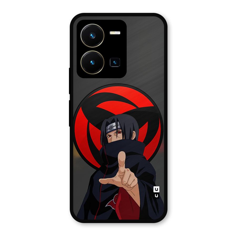 Itachi Uchiha With sharingan Metal Back Case for Vivo Y35