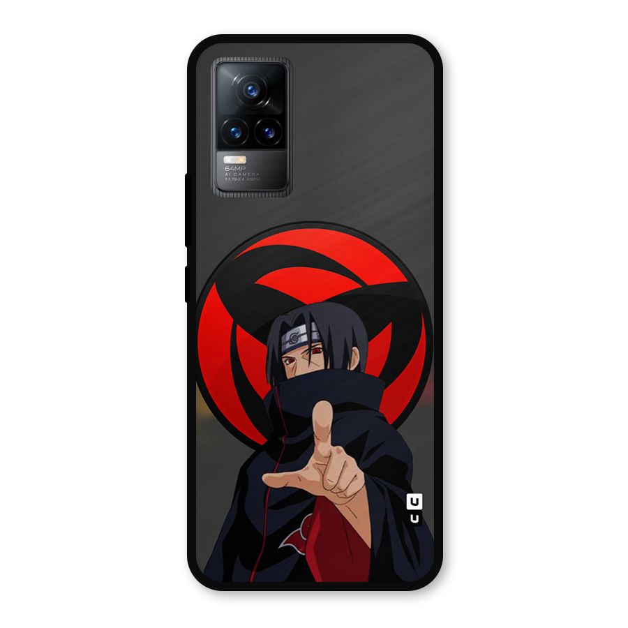 Itachi Uchiha With sharingan Metal Back Case for Vivo Y73