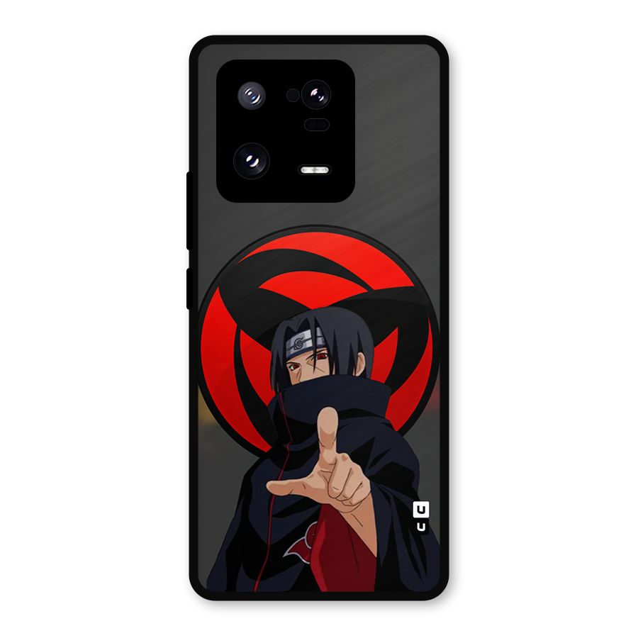 Itachi Uchiha With sharingan Metal Back Case for Xiaomi 13 Pro