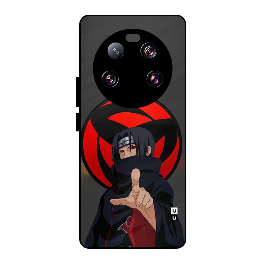 Itachi Uchiha With sharingan Metal Back Case for Xiaomi 13 Ultra