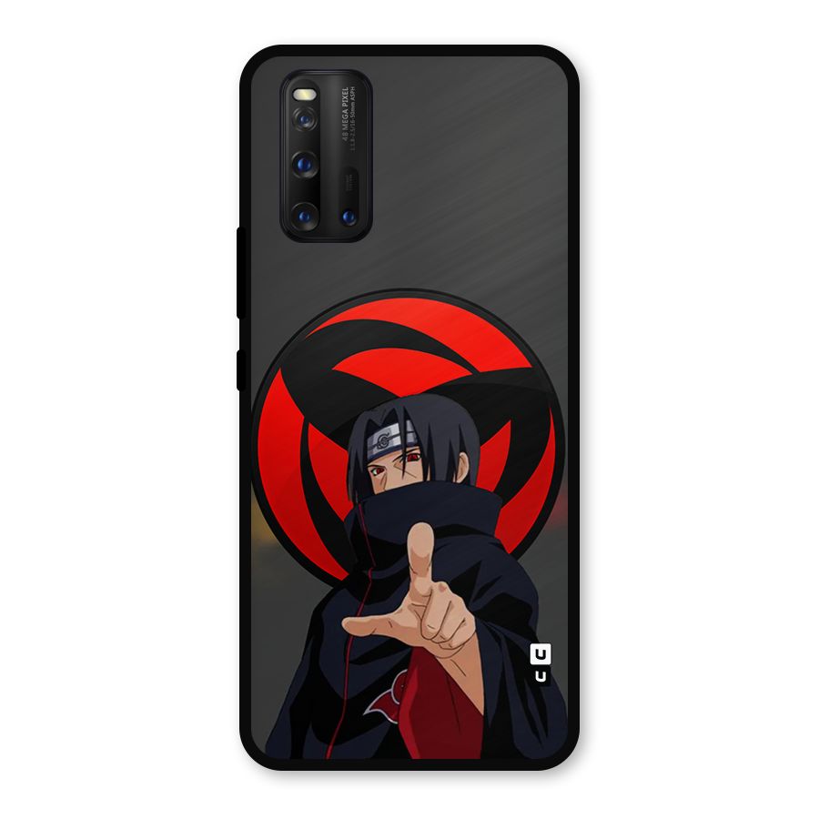 Itachi Uchiha With sharingan Metal Back Case for iQOO 3