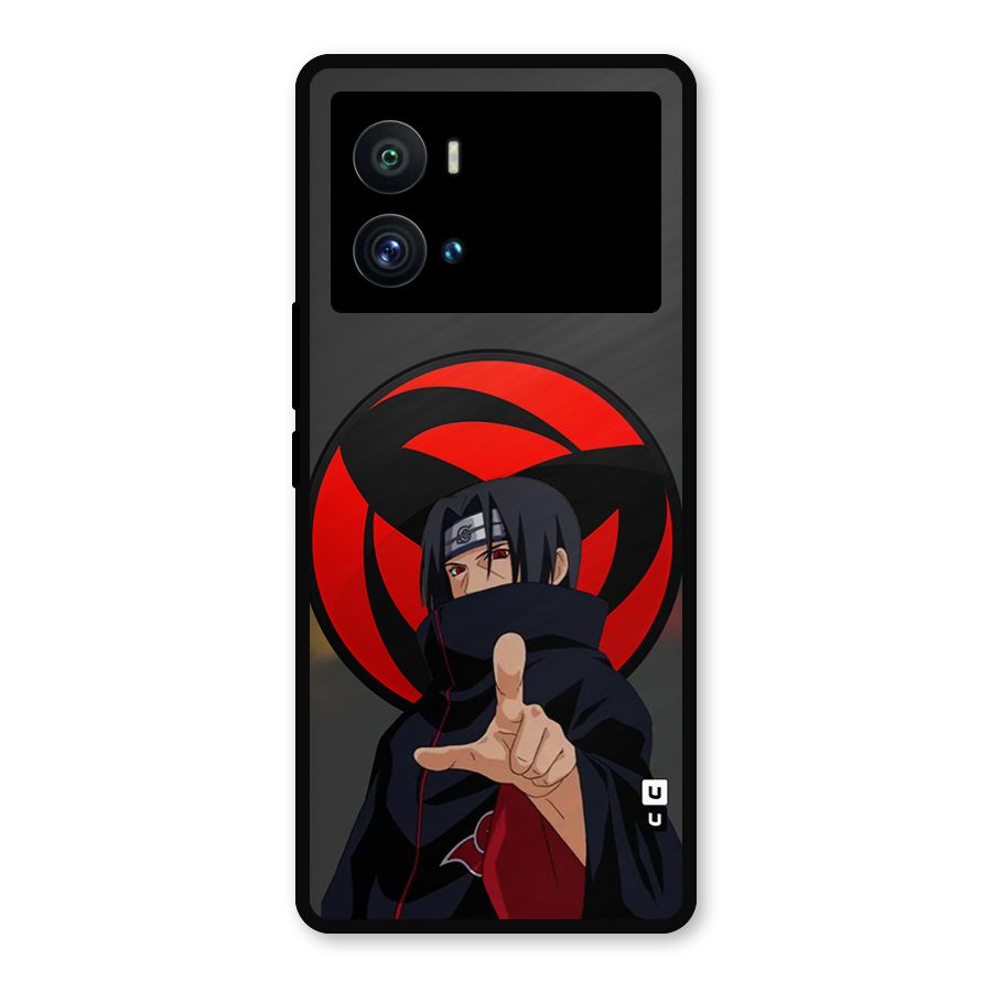 Itachi Uchiha With sharingan Metal Back Case for iQOO 9 Pro