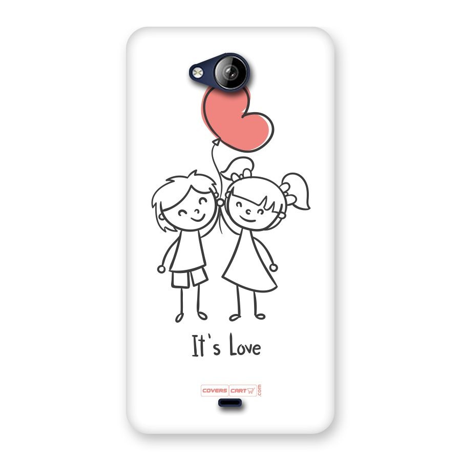 Its Love Back Case for Canvas Play Q355