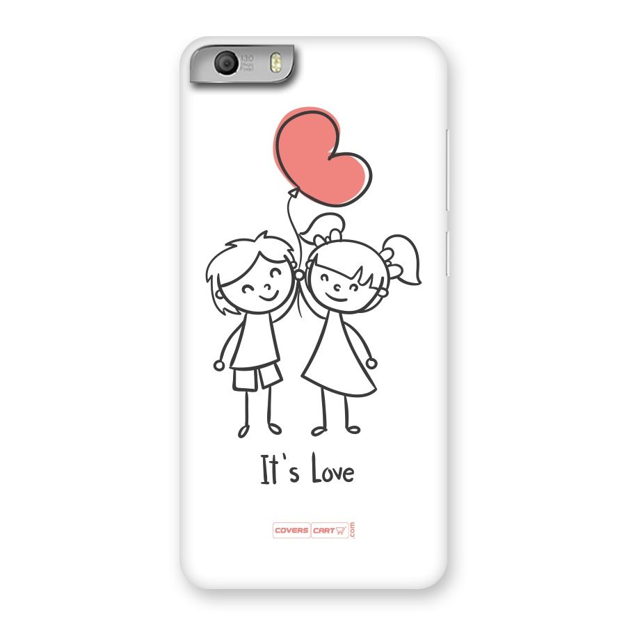 Its Love Back Case for Micromax Canvas Knight 2