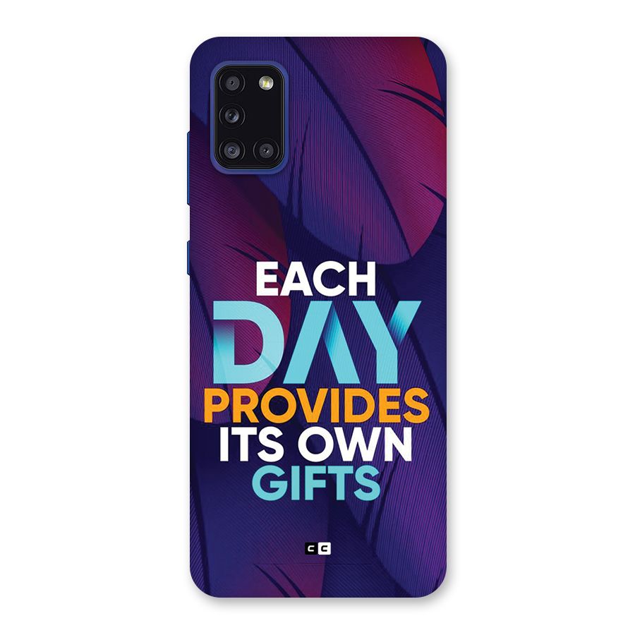 Its Own Gifts Back Case for Galaxy A31