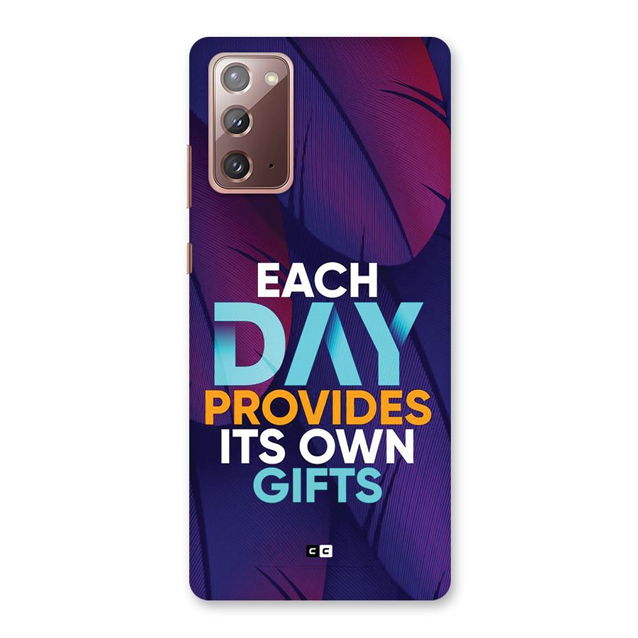 Its Own Gifts Back Case for Galaxy Note 20