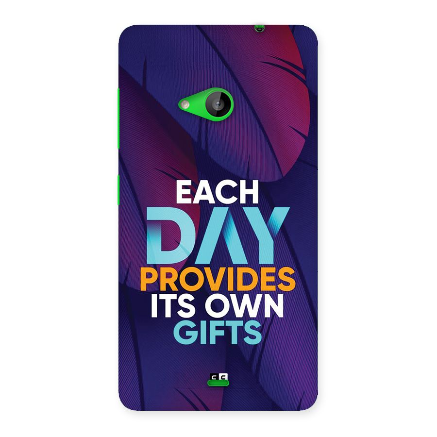 Its Own Gifts Back Case for Lumia 535