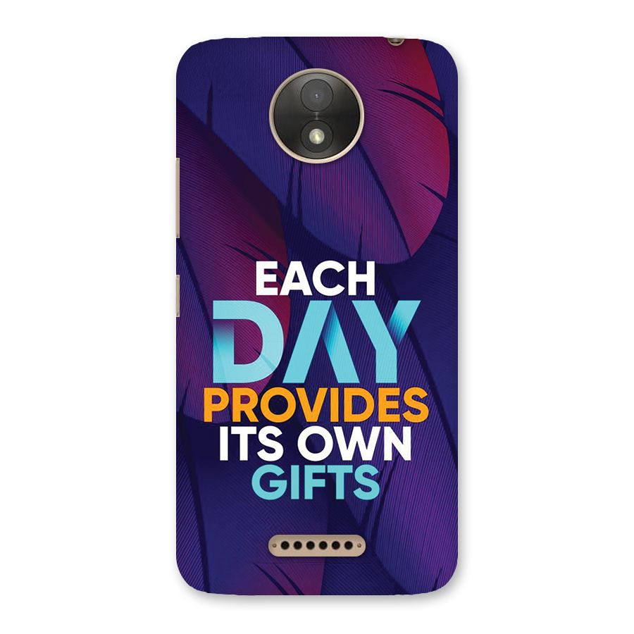 Its Own Gifts Back Case for Moto C Plus