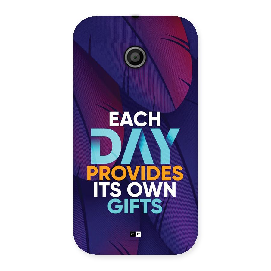 Its Own Gifts Back Case for Moto E