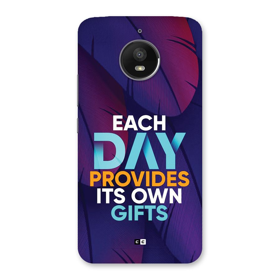 Its Own Gifts Back Case for Moto E4 Plus