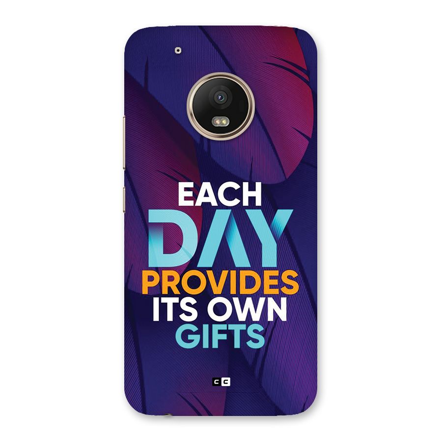 Its Own Gifts Back Case for Moto G5 Plus