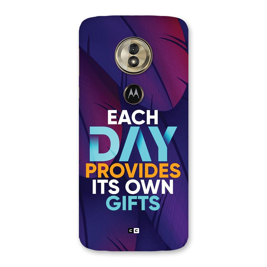 Its Own Gifts Back Case for Moto G6 Play