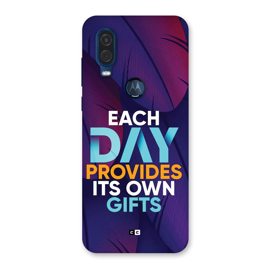 Its Own Gifts Back Case for Motorola One Vision