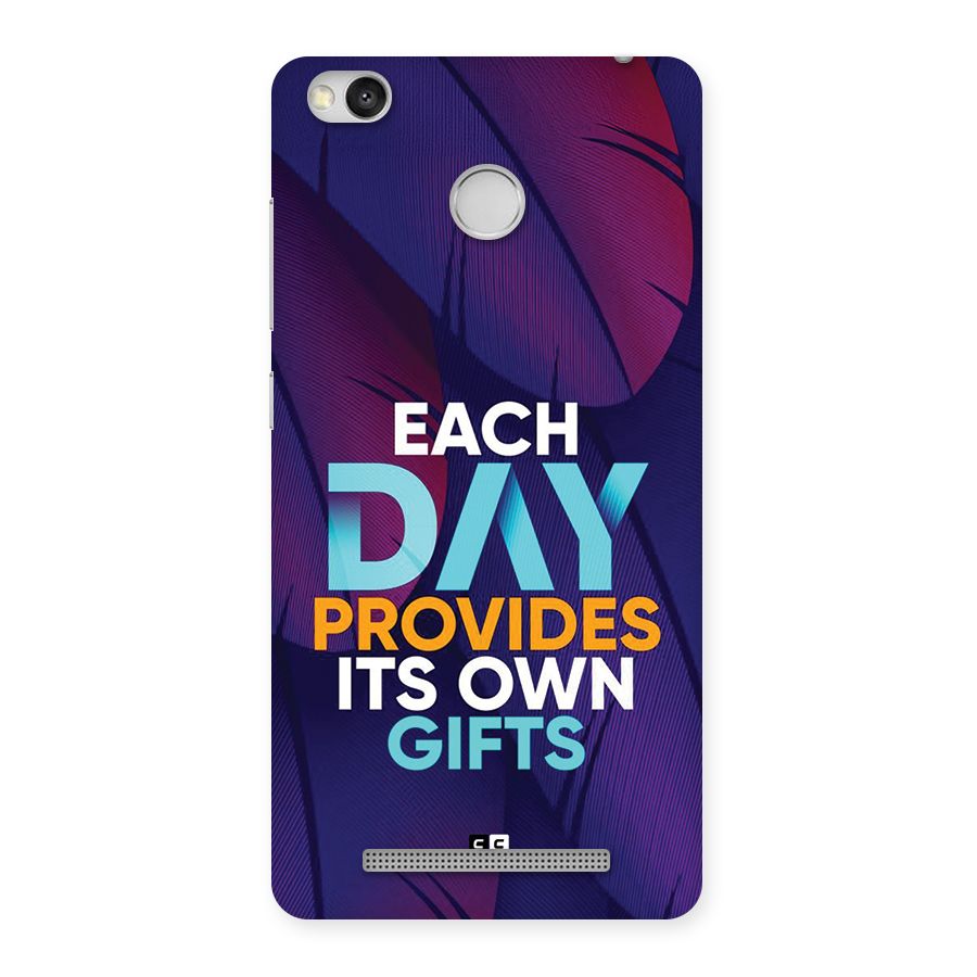 Its Own Gifts Back Case for Redmi 3S Prime