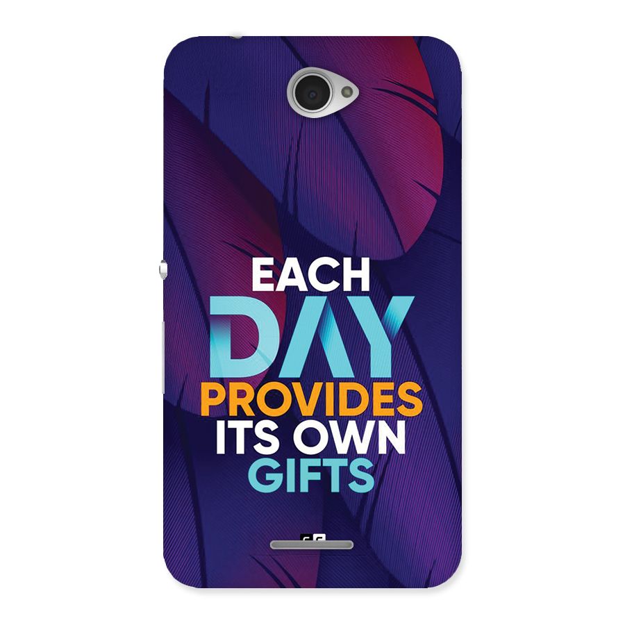 Its Own Gifts Back Case for Xperia E4