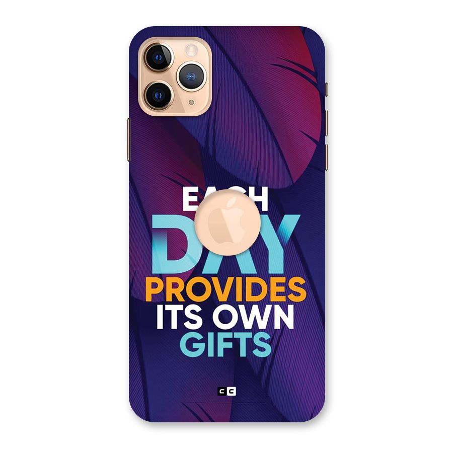 Its Own Gifts Back Case for iPhone 11 Pro Max Logo Cut