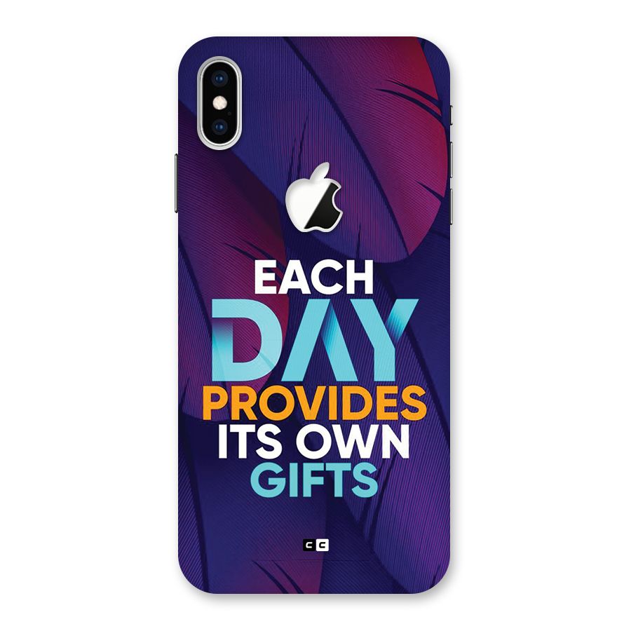 Its Own Gifts Back Case for iPhone XS Max Apple Cut