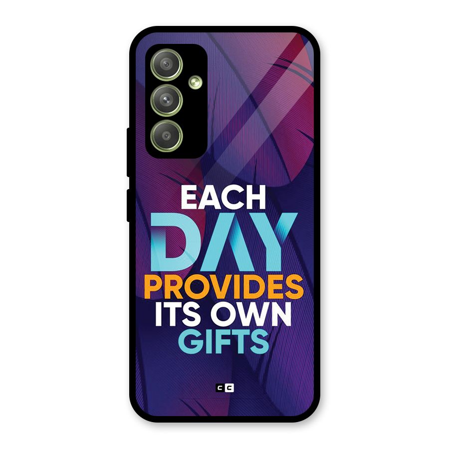 Its Own Gifts Glass Back Case for Galaxy A54