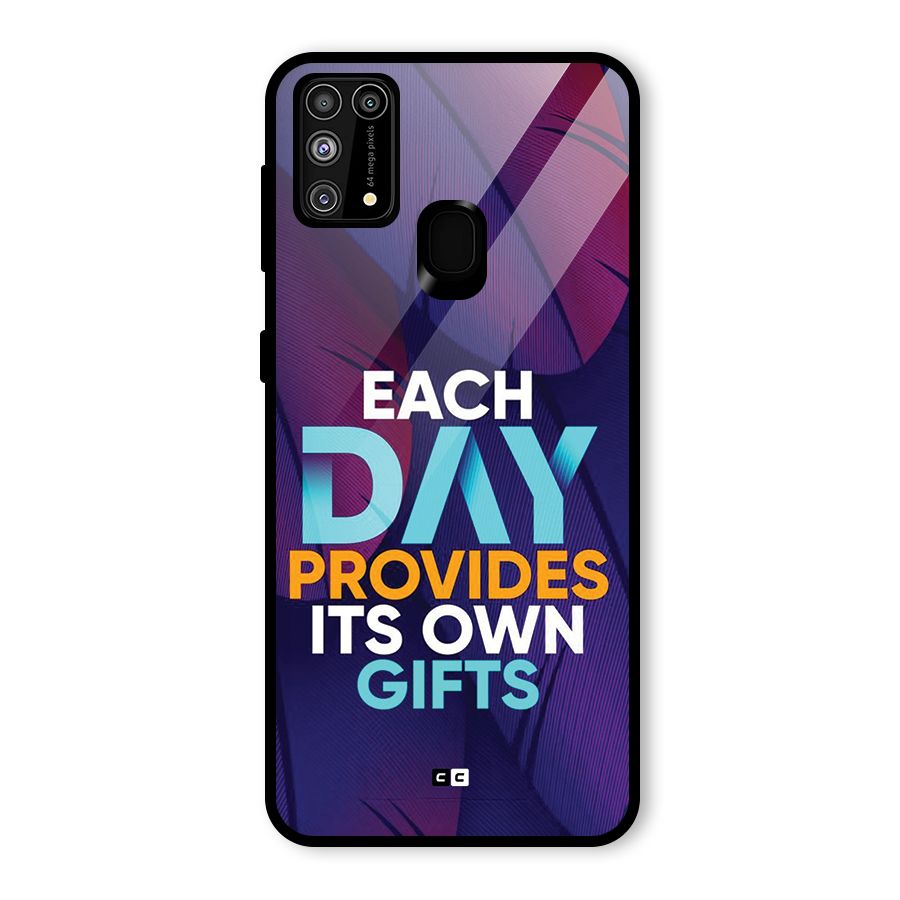 Its Own Gifts Glass Back Case for Galaxy F41