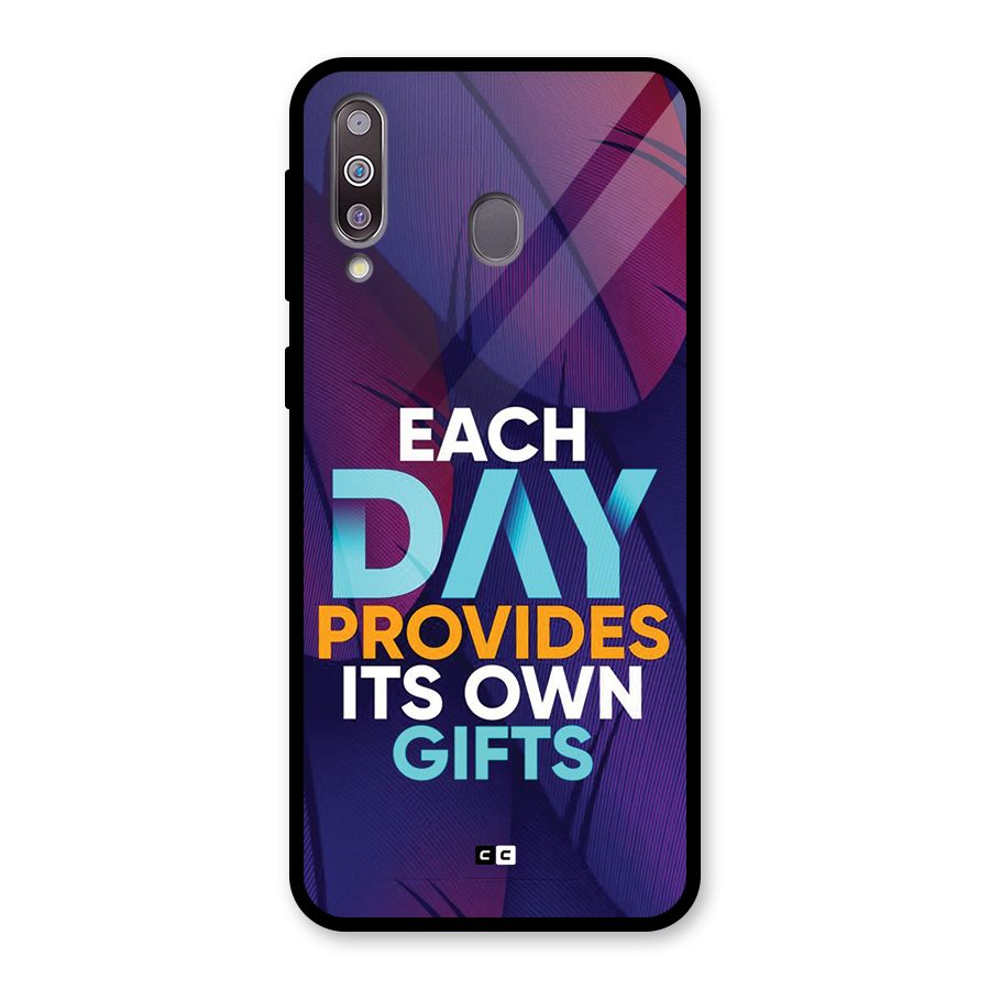 Its Own Gifts Glass Back Case for Galaxy M30