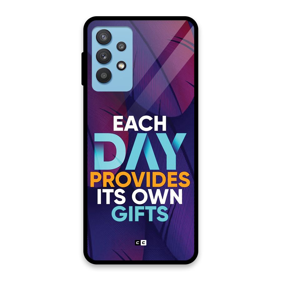 Its Own Gifts Glass Back Case for Galaxy M32 5G