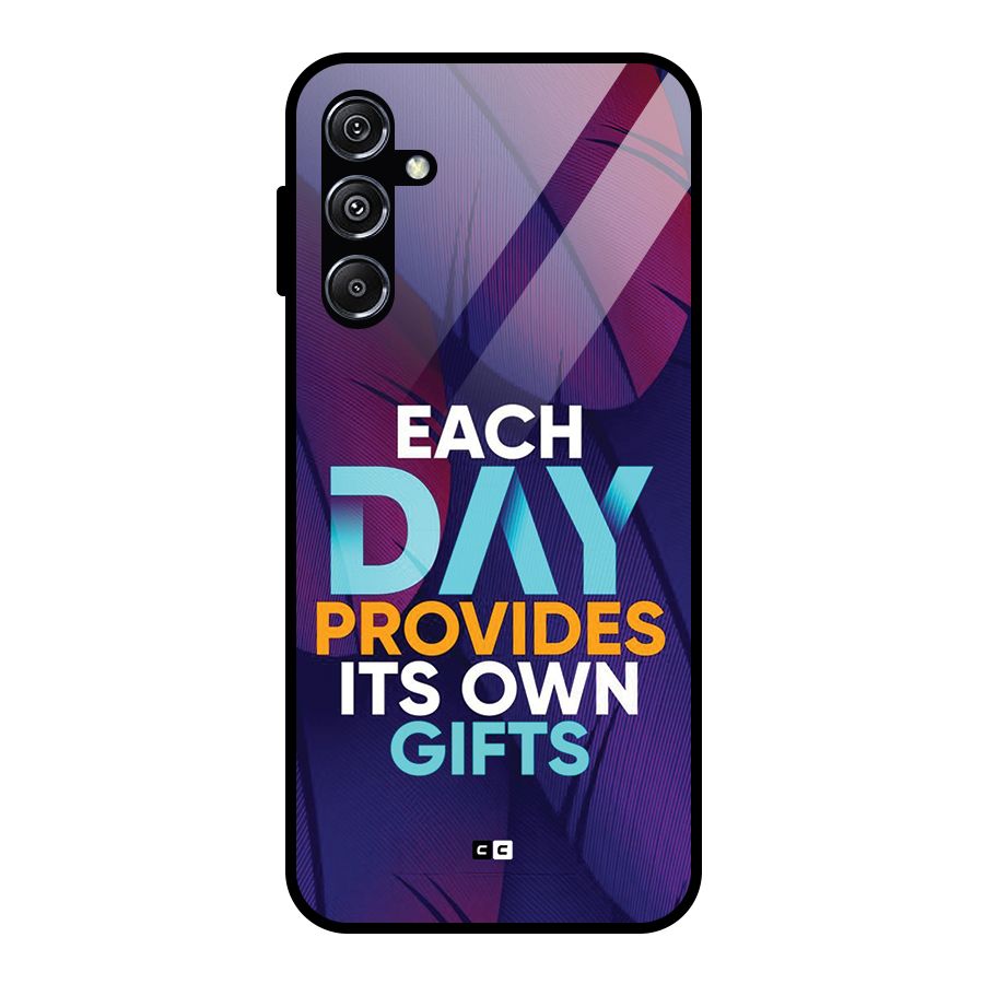 Its Own Gifts Glass Back Case for Galaxy M34 5G