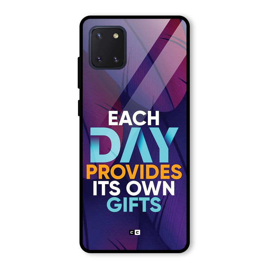 Its Own Gifts Glass Back Case for Galaxy Note 10 Lite