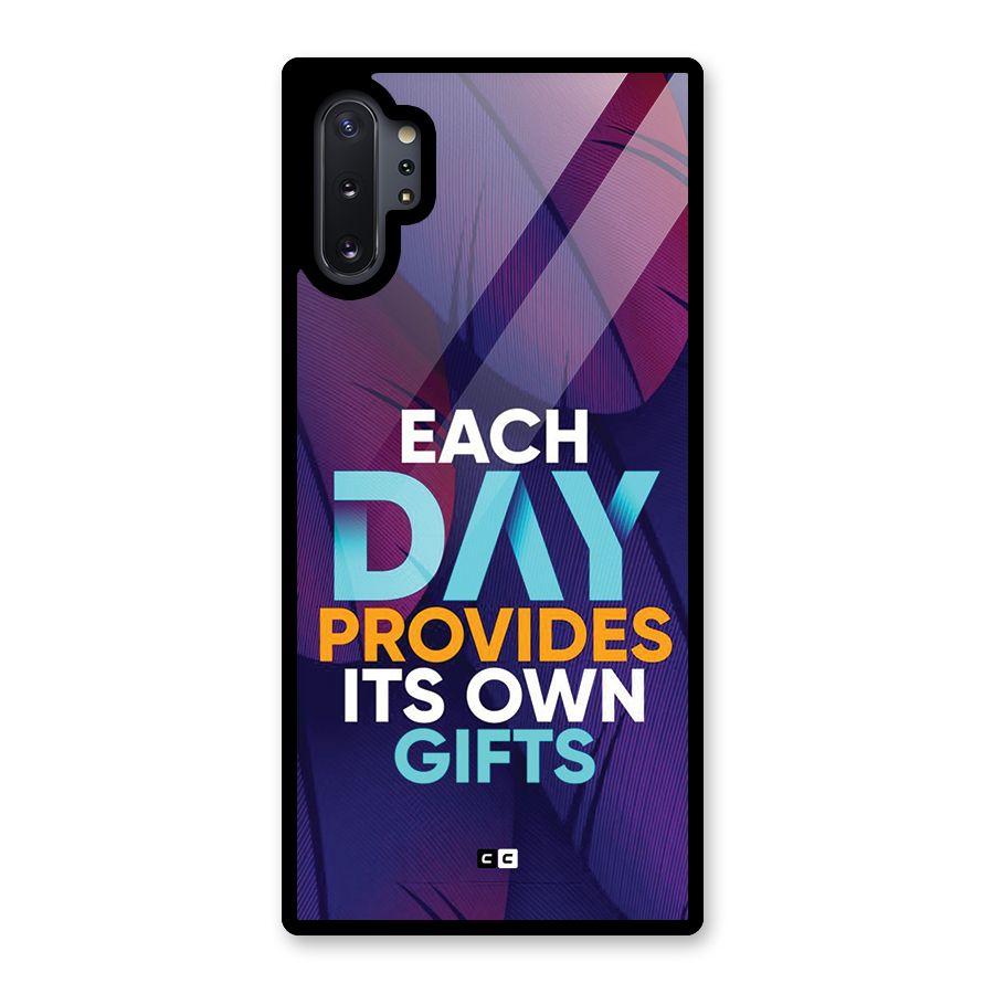 Its Own Gifts Glass Back Case for Galaxy Note 10 Plus