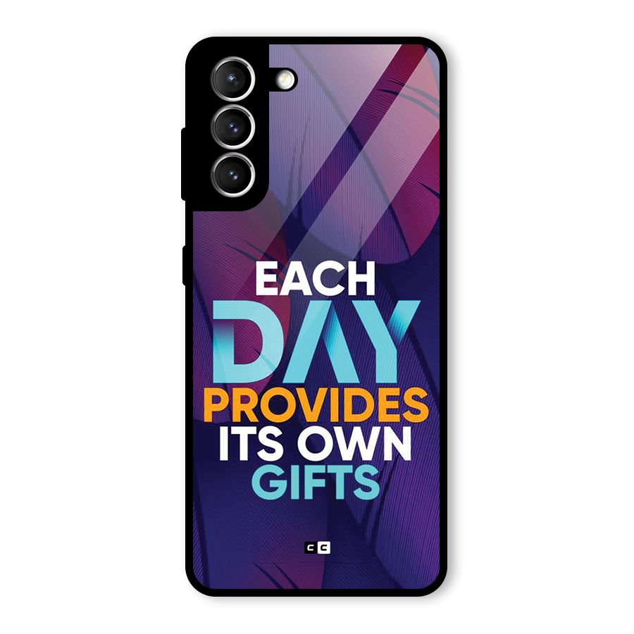 Its Own Gifts Glass Back Case for Galaxy S21 5G