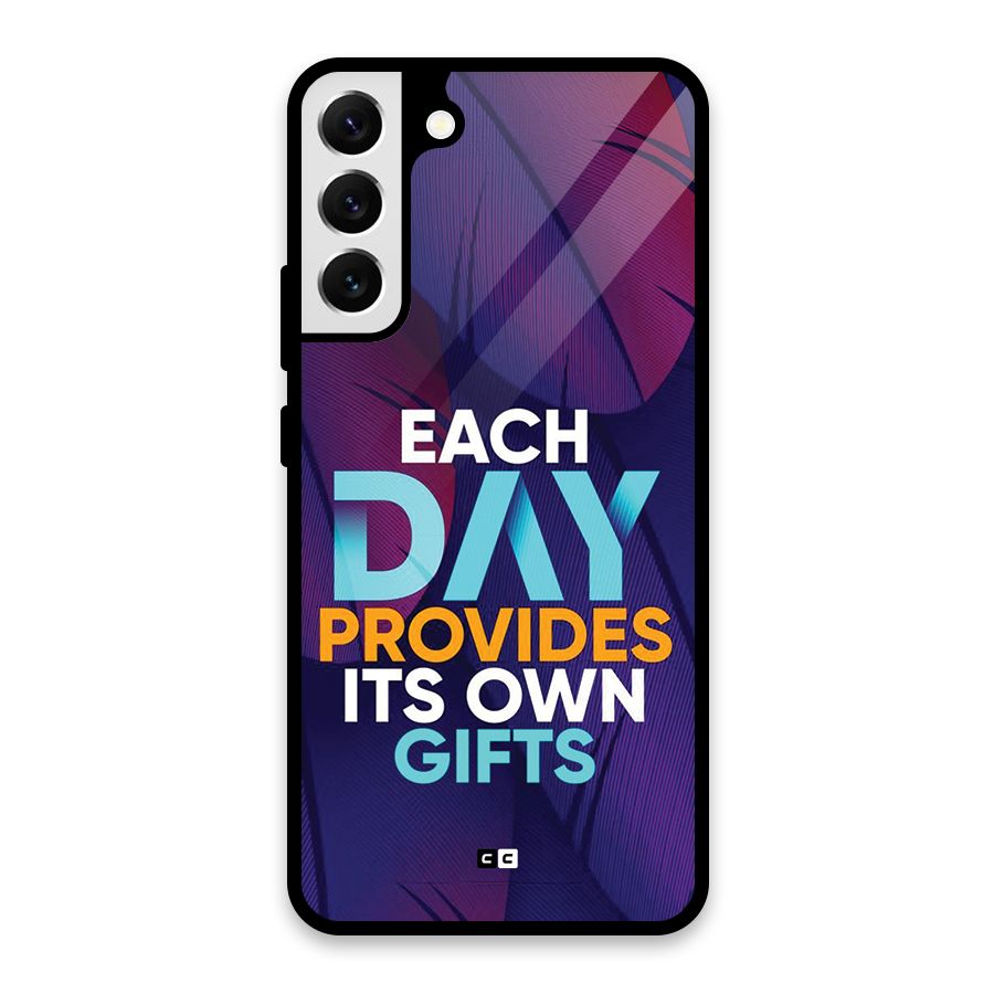Its Own Gifts Glass Back Case for Galaxy S22 Plus 5G