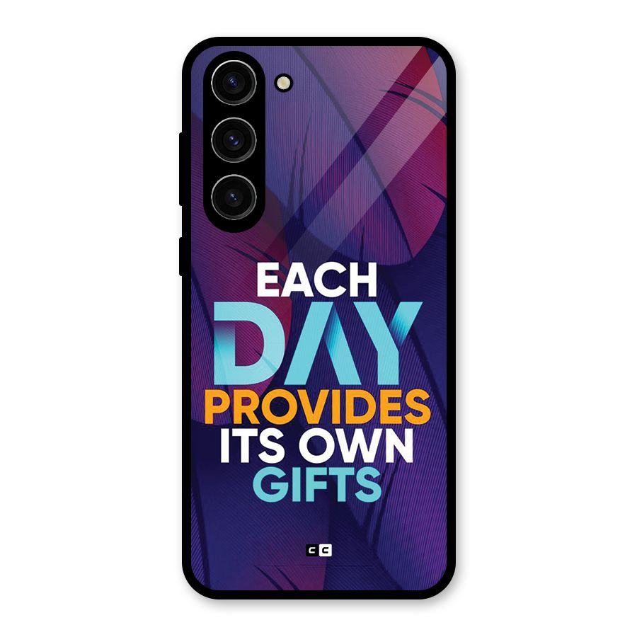 Its Own Gifts Glass Back Case for Galaxy S23 Plus