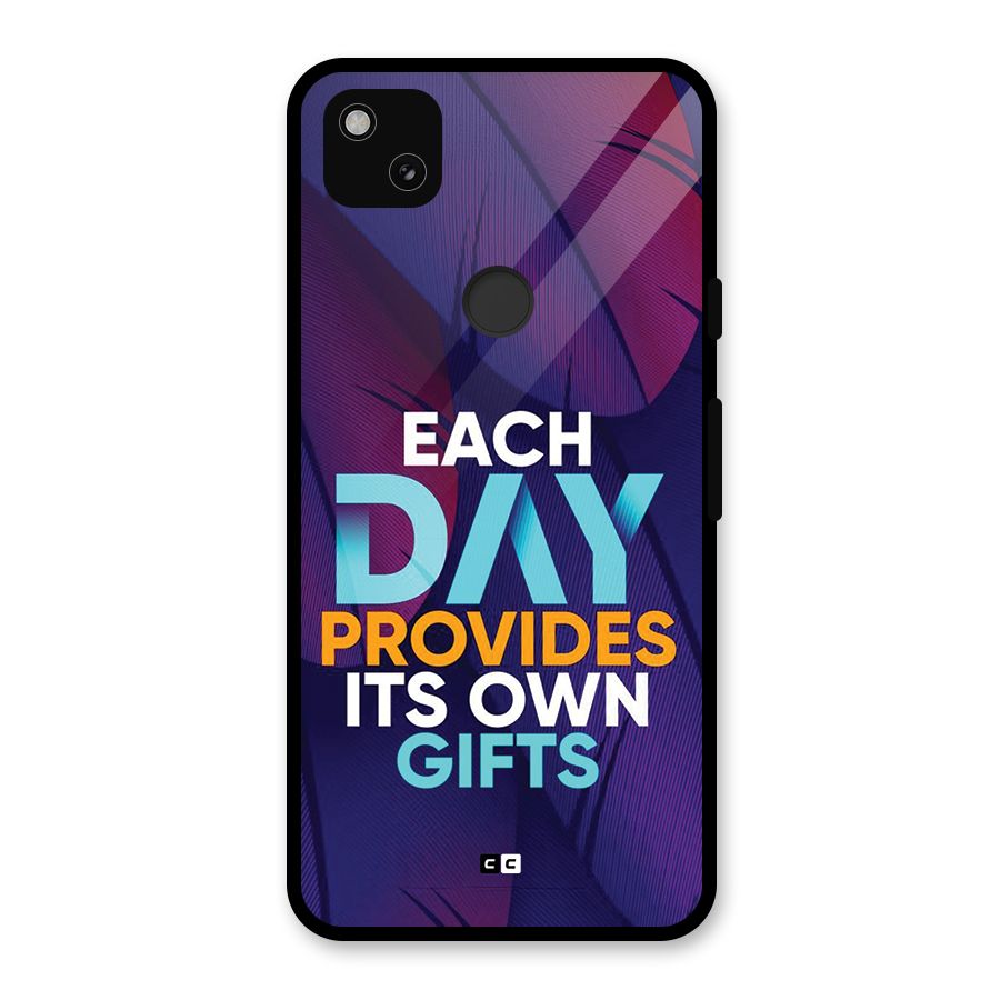 Its Own Gifts Glass Back Case for Google Pixel 4a