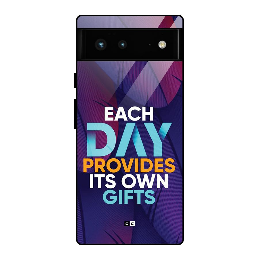 Its Own Gifts Glass Back Case for Google Pixel 6