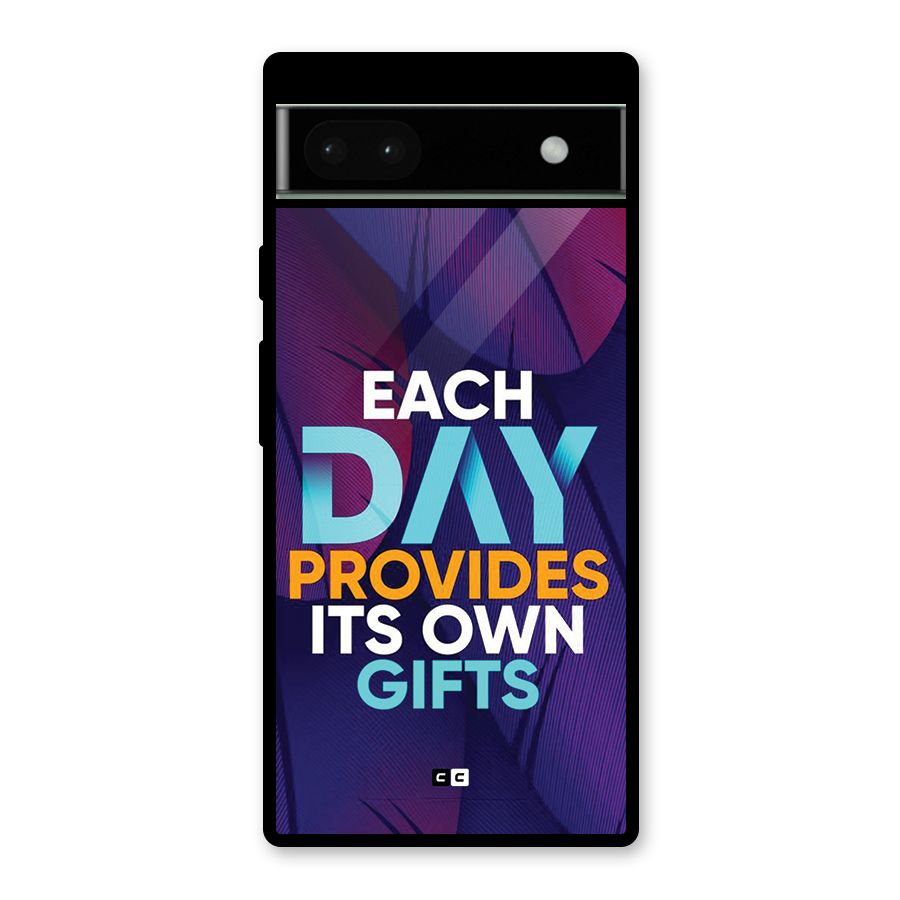 Its Own Gifts Glass Back Case for Google Pixel 6a