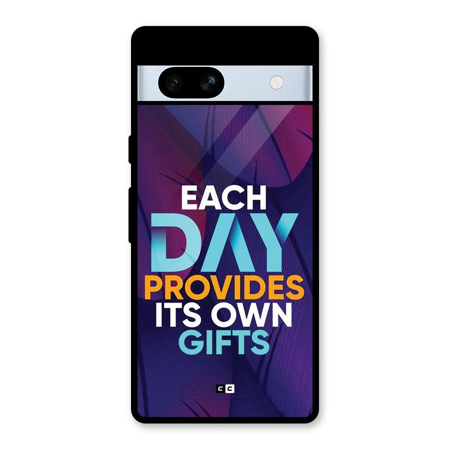 Its Own Gifts Glass Back Case for Google Pixel 7a