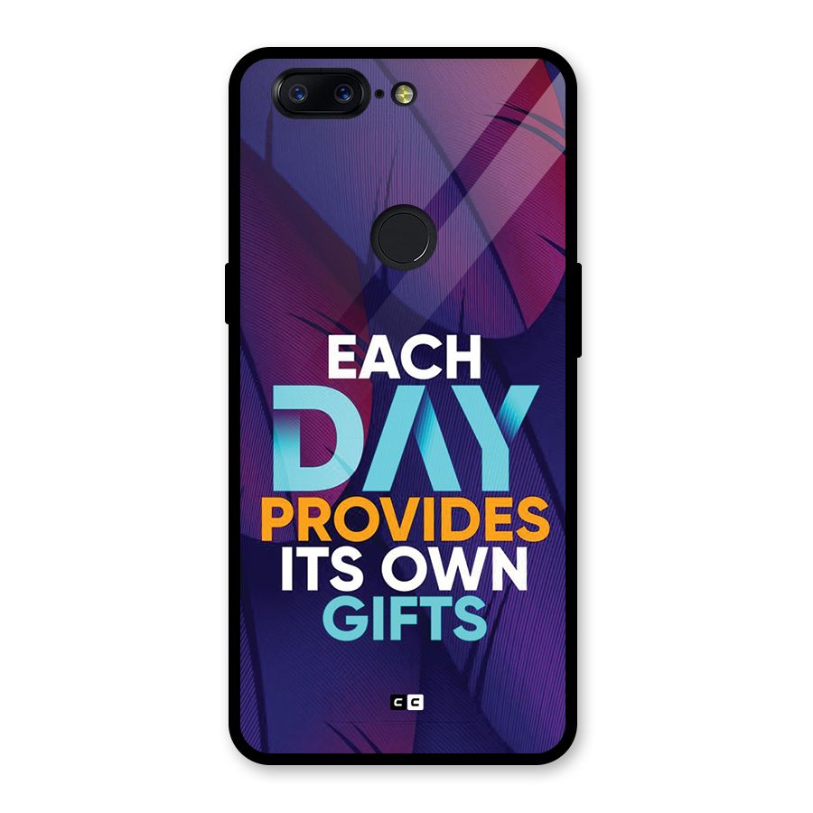 Its Own Gifts Glass Back Case for OnePlus 5T