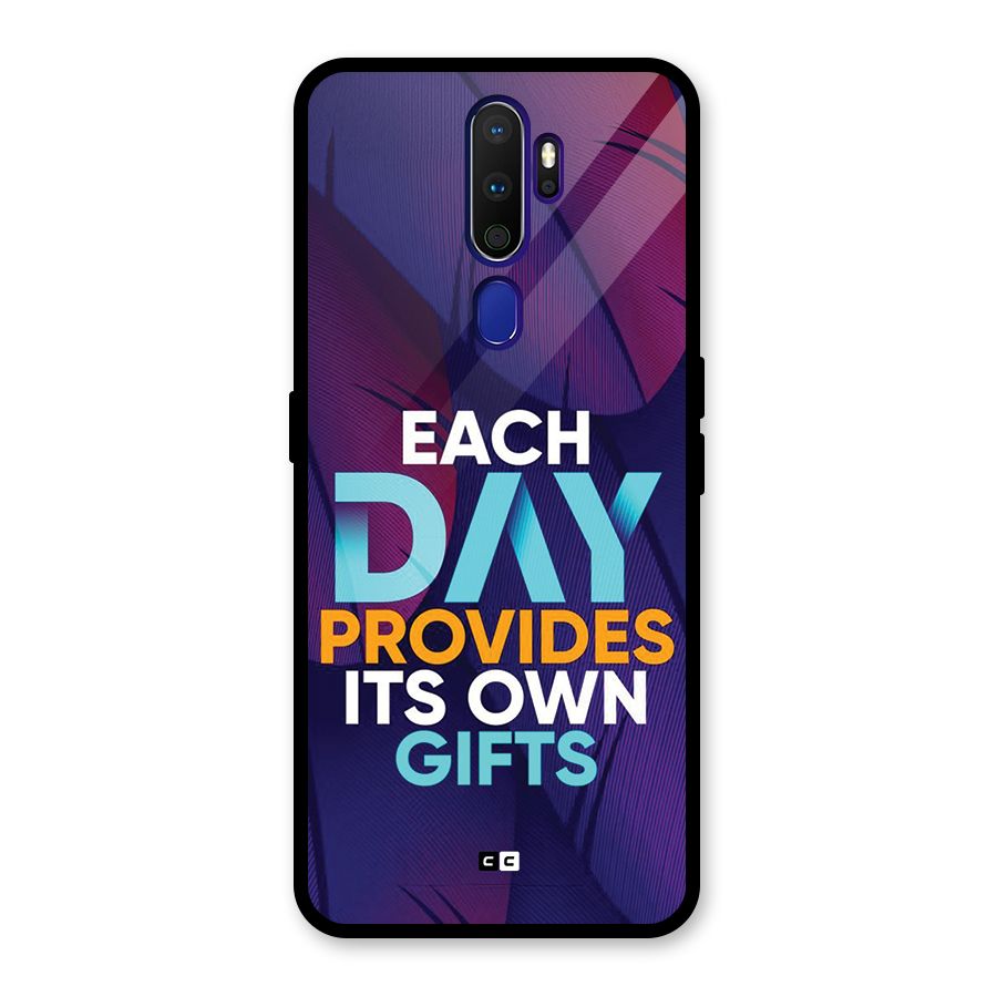 Its Own Gifts Glass Back Case for Oppo A9 (2020)
