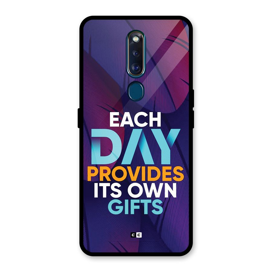 Its Own Gifts Glass Back Case for Oppo F11 Pro