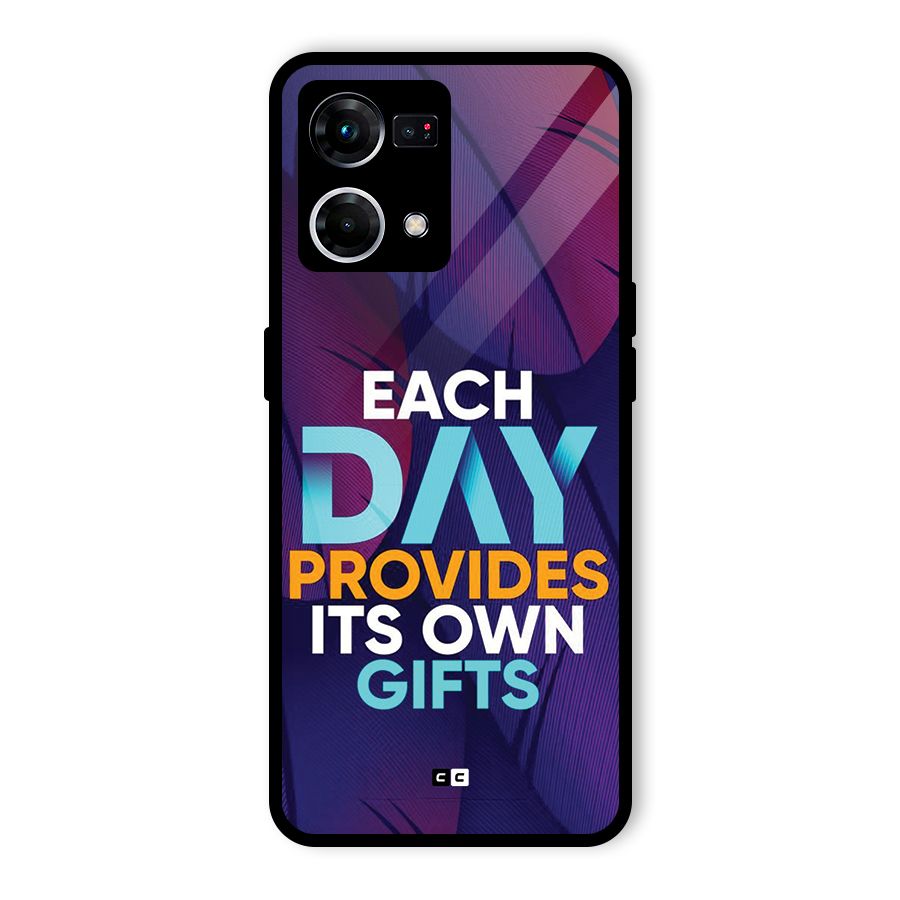 Its Own Gifts Glass Back Case for Oppo F21s Pro 4G