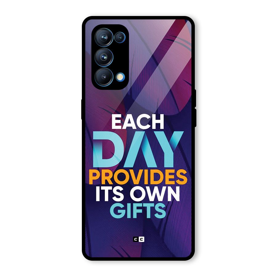 Its Own Gifts Glass Back Case for Oppo Reno5 Pro 5G